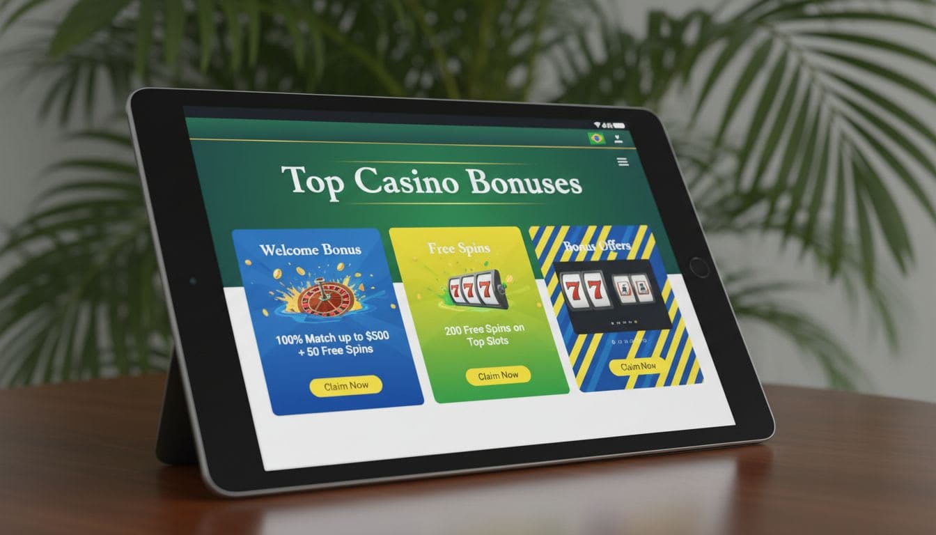 Top Online Casino Bonus Offers in Brazil for 2025 image