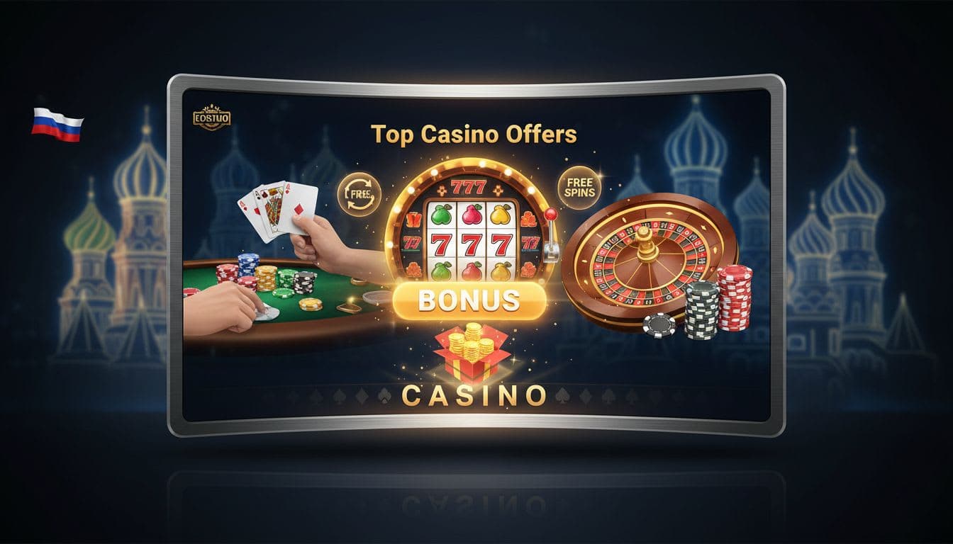 Top Online Casino Bonus Offers in Russia for 2026 image